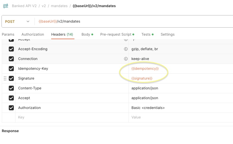 Postman Variables